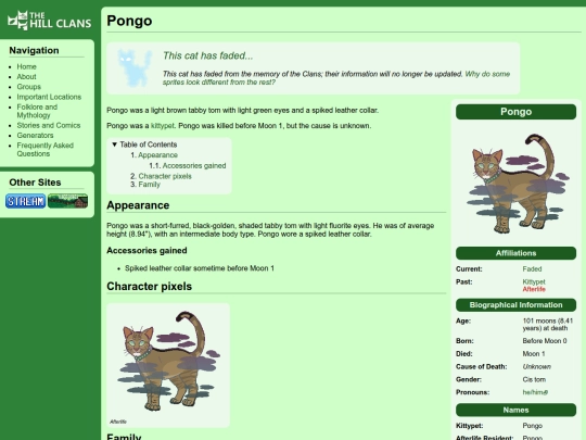 cats/pongo screenshot