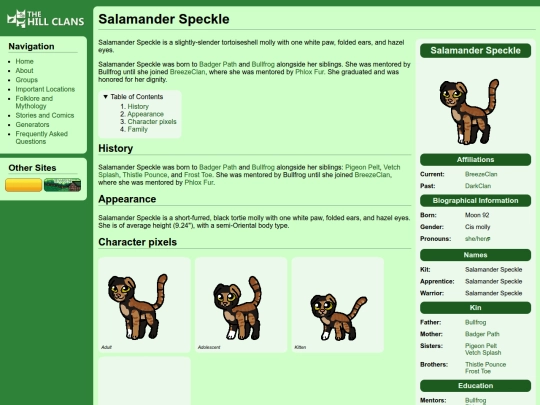 cats/salamander speckle screenshot