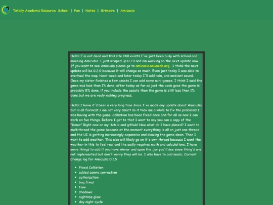 Misc/Dev_notes screenshot