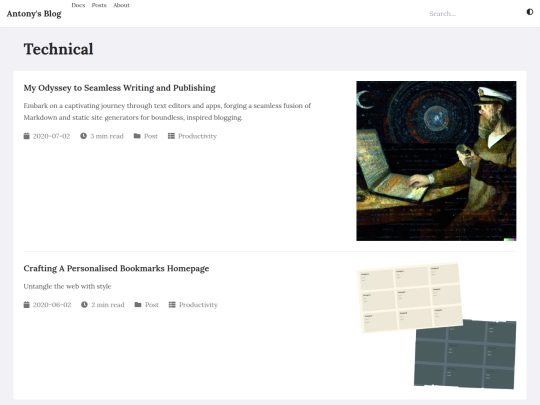 tags/technical screenshot