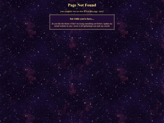 not_found screenshot