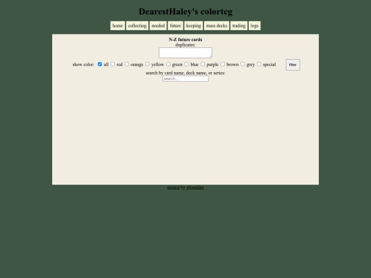 neotcg/futurecardsN-Z screenshot