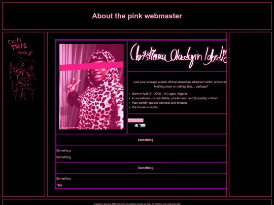 abouthepinkwebmaster screenshot