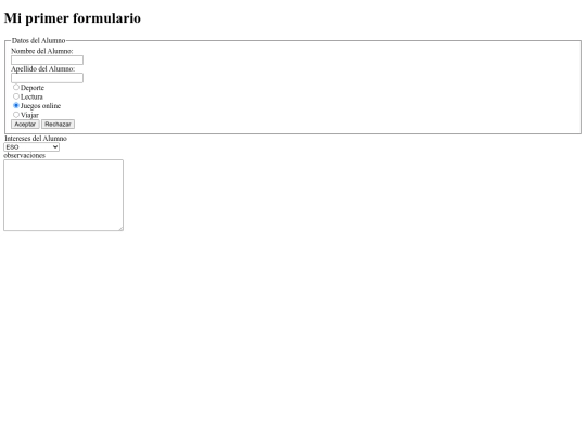 Formularios/formulario2 screenshot