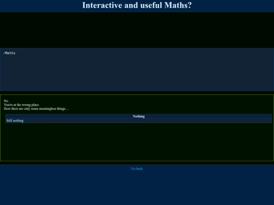 Maths/Maths screenshot
