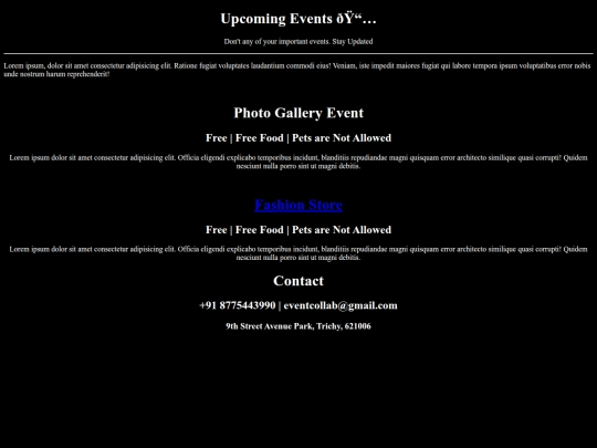 Event/event screenshot
