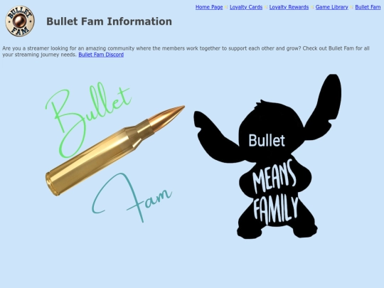 bullet screenshot