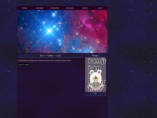 links screenshot