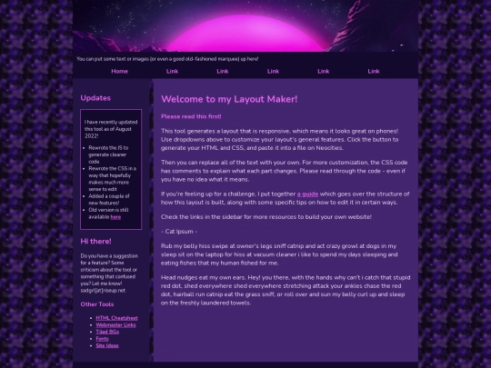 geocities screenshot