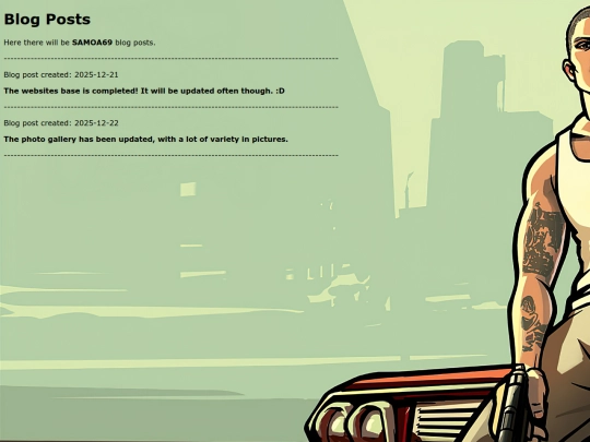 blog screenshot