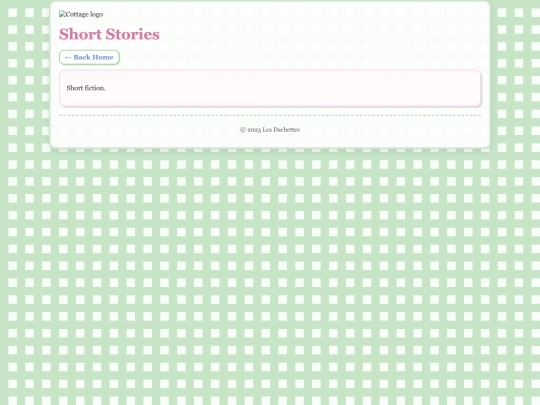 short-stories screenshot