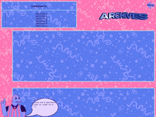 archives screenshot