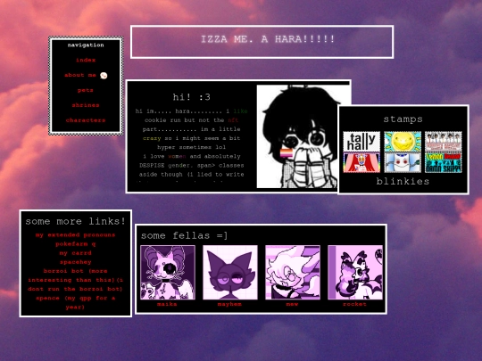 oldshit/haraland_about screenshot