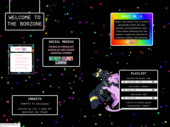 oldshit/haraland_landing screenshot