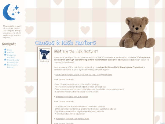 causes screenshot