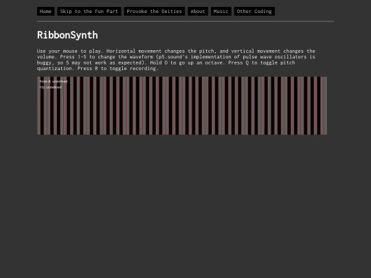 ribbonsynth screenshot