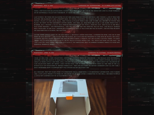 blog screenshot
