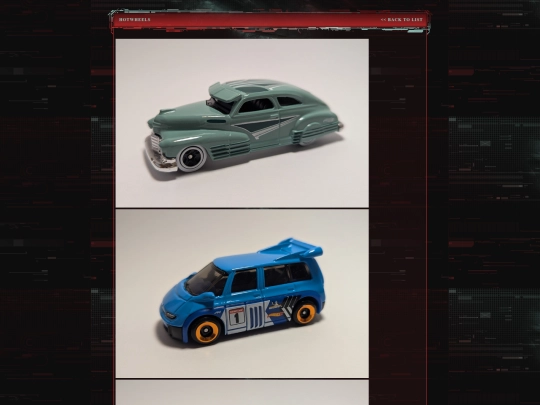 collection_hotwheels screenshot