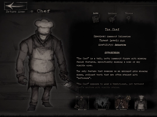 Lore/Entities/Chef screenshot