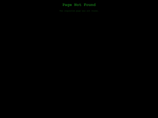 not_found screenshot