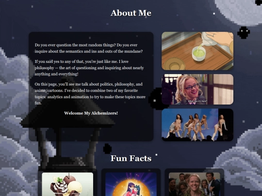 aboutme screenshot