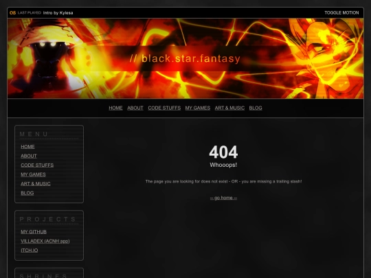 not_found screenshot