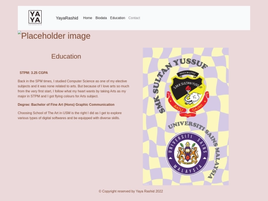 education screenshot