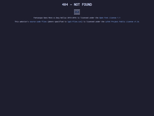 not_found screenshot