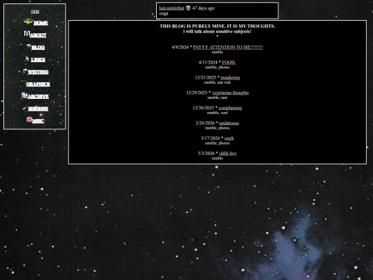 blog screenshot