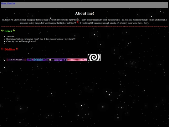 AboutComet screenshot