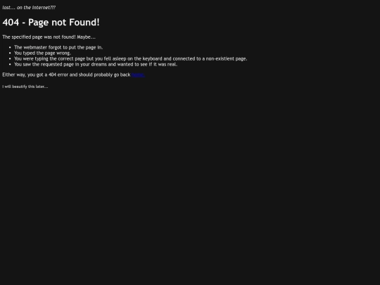 not_found screenshot
