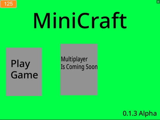 minicraft screenshot