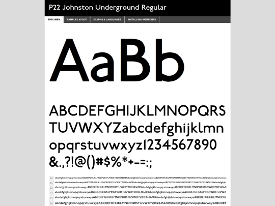 webfontkit-20250525-180015/p22_johnston_underground_regular-demo screenshot