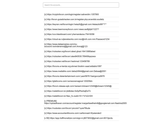Hacxx ULP JavaScript Search Engine 11 screenshot