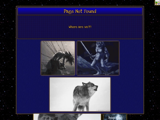 not_found screenshot