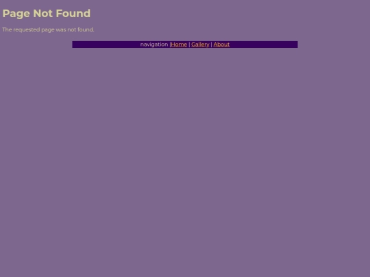 not_found screenshot