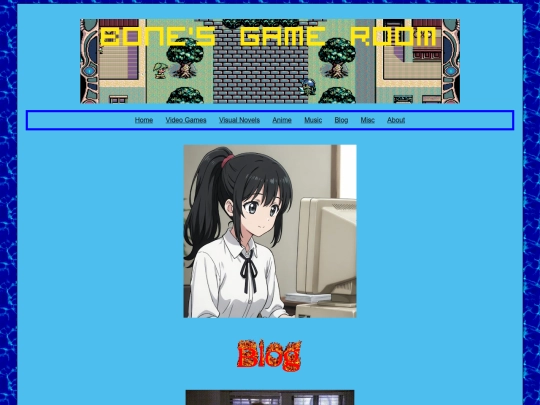 blog screenshot