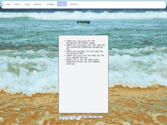 credit screenshot