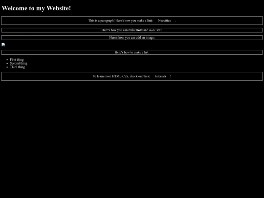 behaviour screenshot