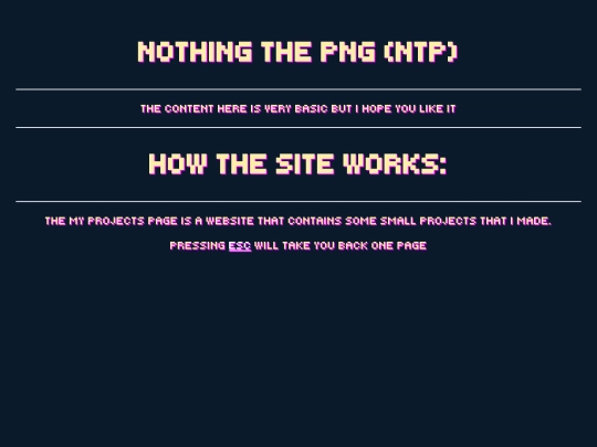 info screenshot