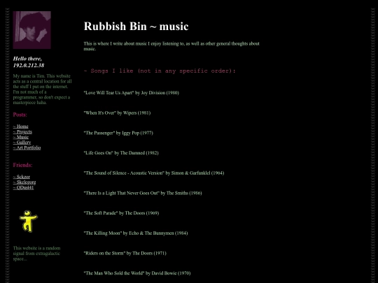 Music screenshot