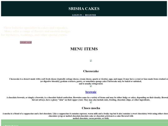 srishacakes/cake pro screenshot