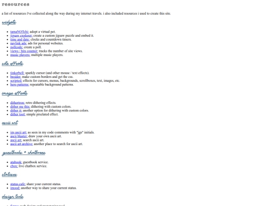 resources screenshot