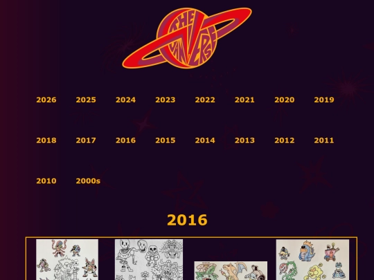 ArtTimeline2016 screenshot