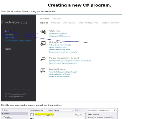 newprogram screenshot