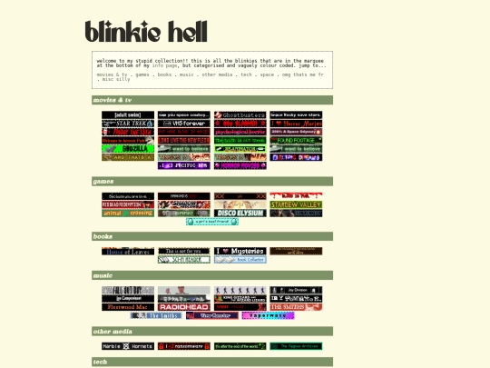 collections/blinkies screenshot