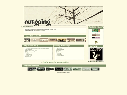 outgoing screenshot