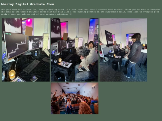 blog/gradshow screenshot