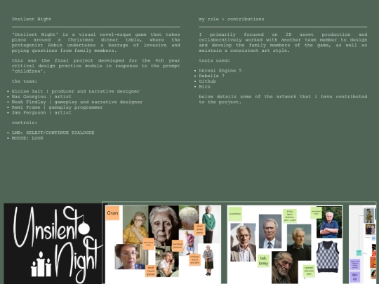 projects/unsilentnight screenshot
