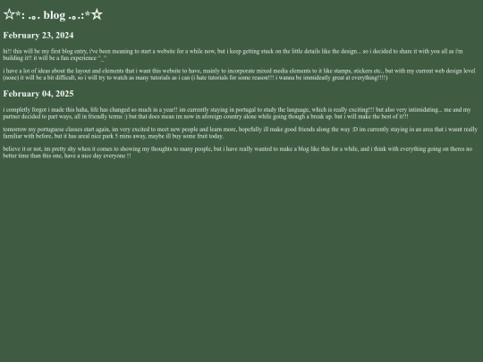 blog screenshot